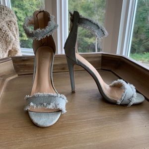 Lulu Denim Heels